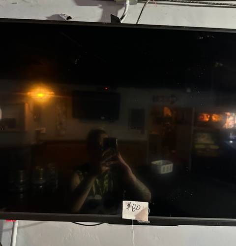 Toshiba flat-screen TV